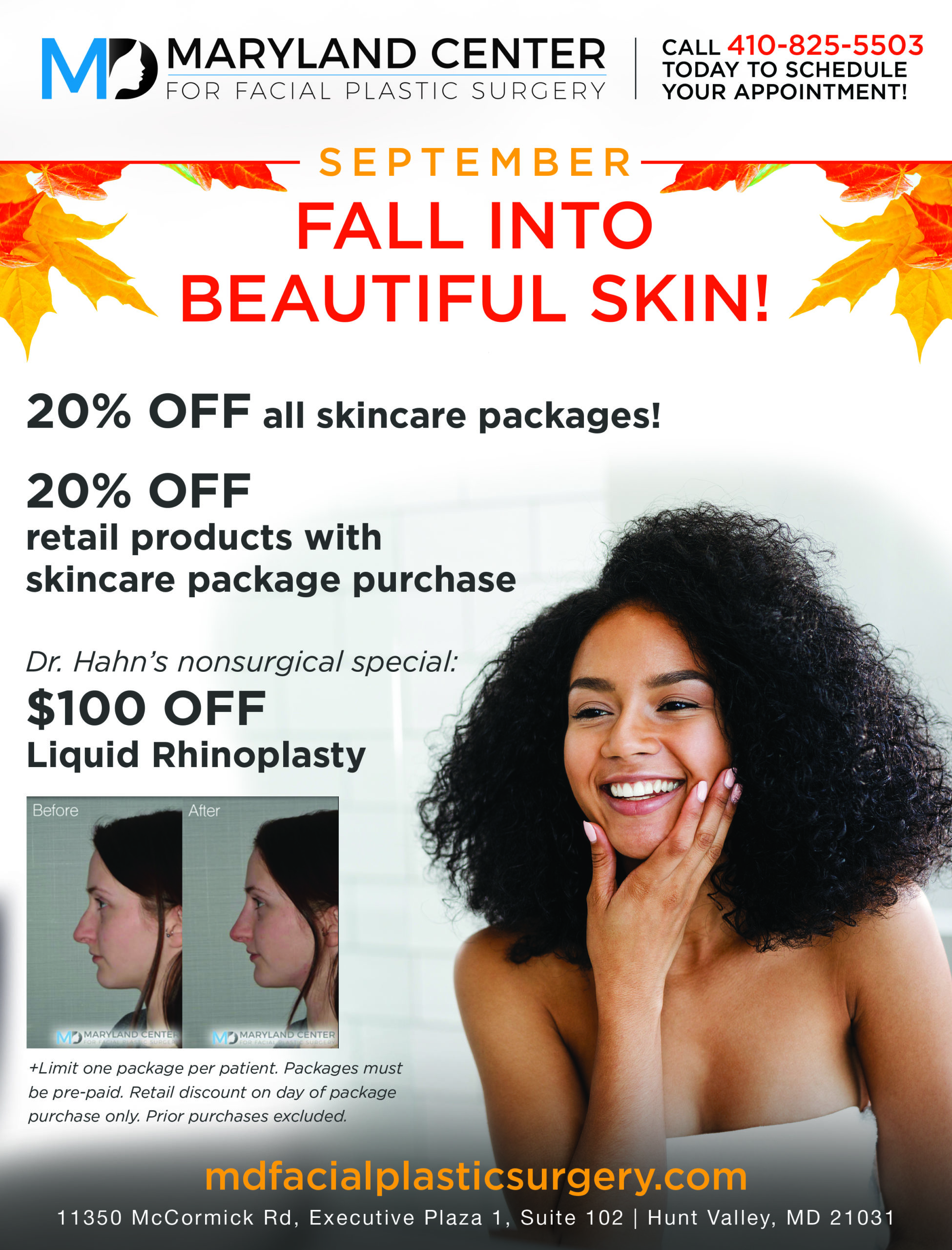 September Specials in Baltimore, MD